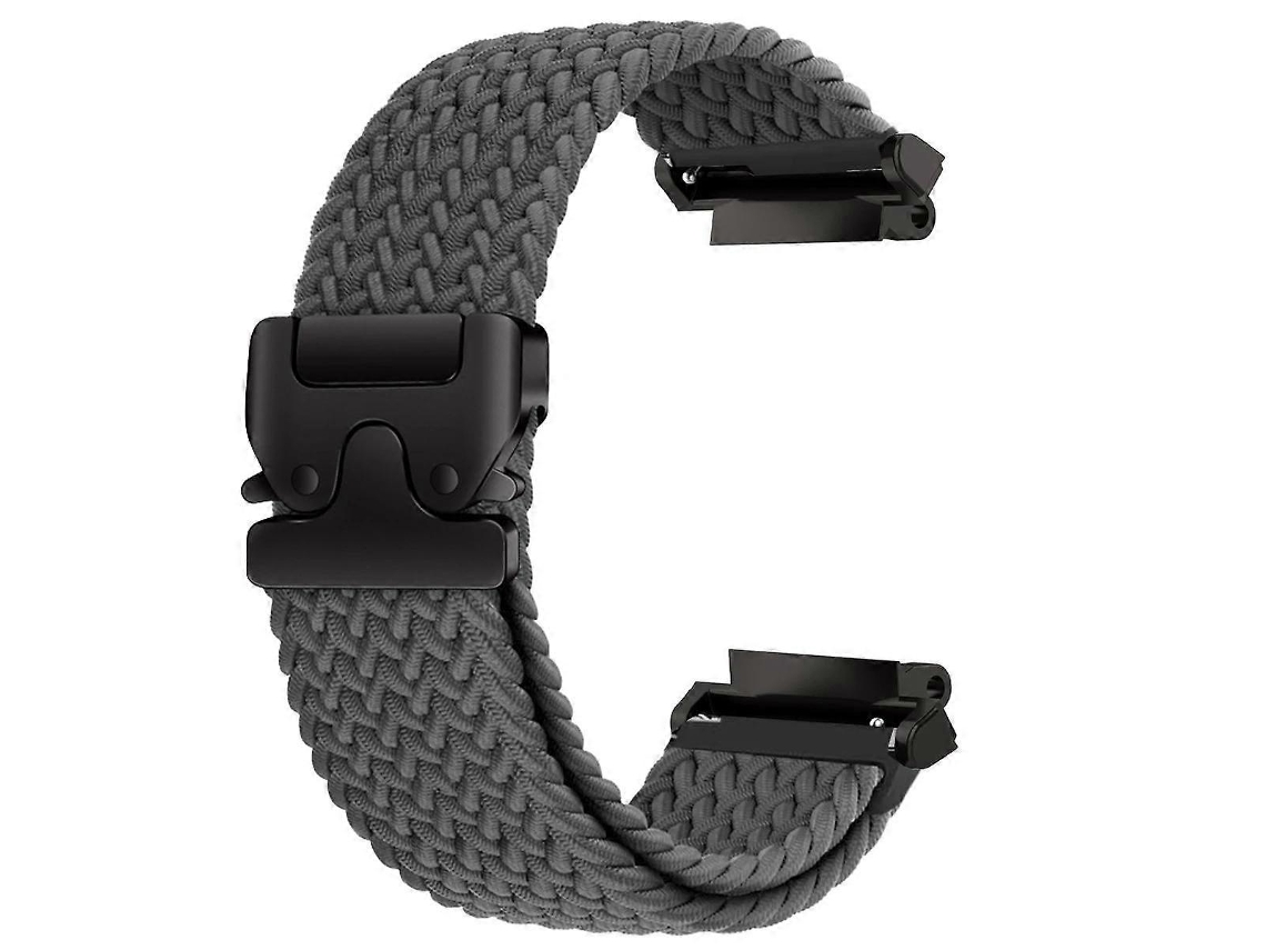 Pulseira De Relógio Trançada Com Fecho De Pressão Tipo Paraquedas