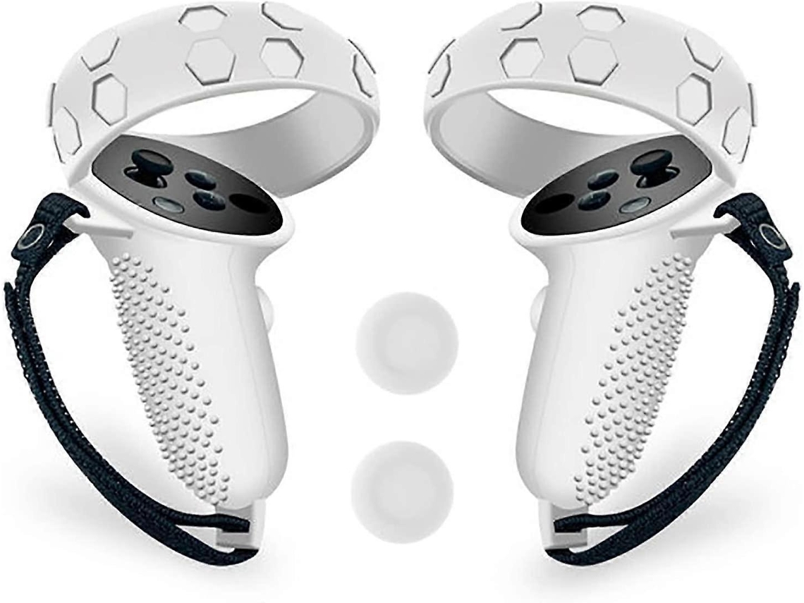2 Capas para Controle Oculus Quest Branco BRILVIBERA