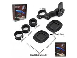 Bicicleta Suporte Telemóvel HEXINYIGJLY,com Filtro de Vibrações de Alta Frequência.rotação 360°, Navegação Preto