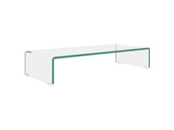 Tv Stand, Tv Stands Vidaxl Transparente Vidro (70 X 30 X 13 Cm)