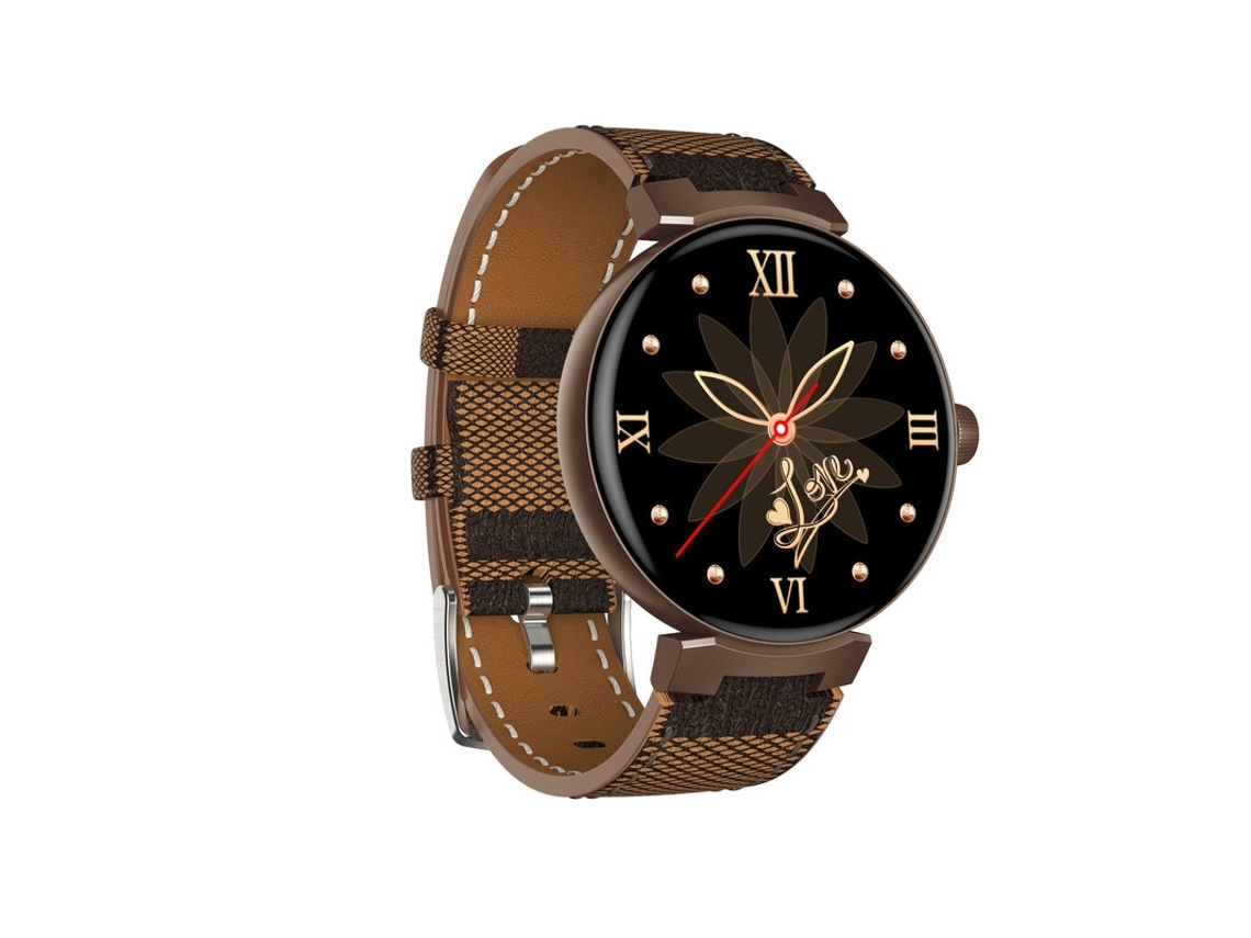 Smartwatch 1 45 Polegadas Relógio Fitness Esportivo Impermeável Marrom Yunzii