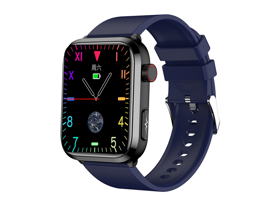 Relógio Inteligente SHAH ARPAN Bluetooth Chamada Azul