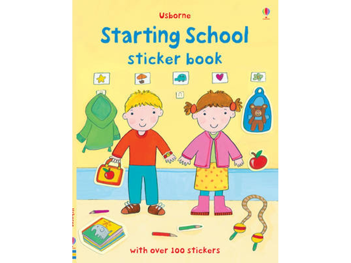 Livro Starting School Sticker Book de Felicity Brooks (Inglês)