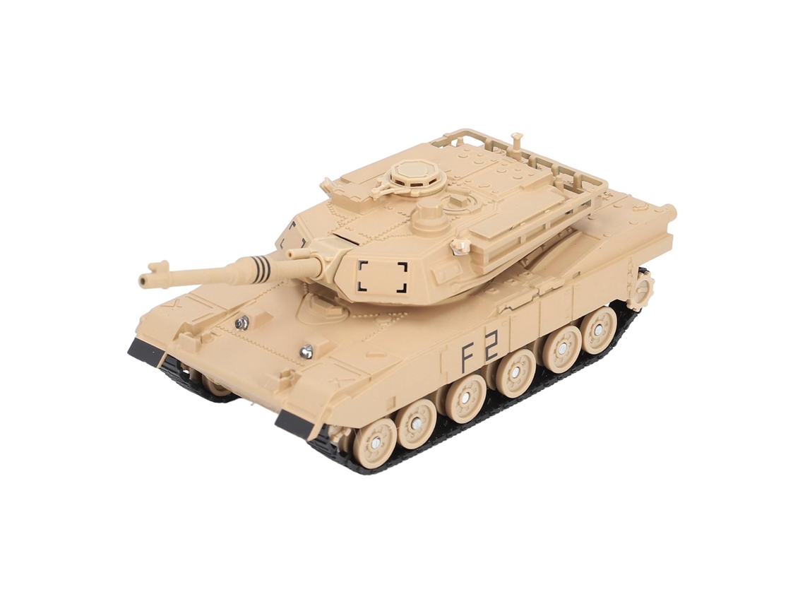 Ats brinquedo de Tanque Modelo com Efeitos de Som e Luz Decoração de Ligação Rotação 360 Graus Ação Tanque J48 2