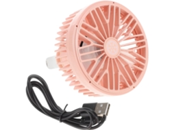 Ventilador Pequeno De Encaixe Para Saída Ar Do Carro, Compacto E