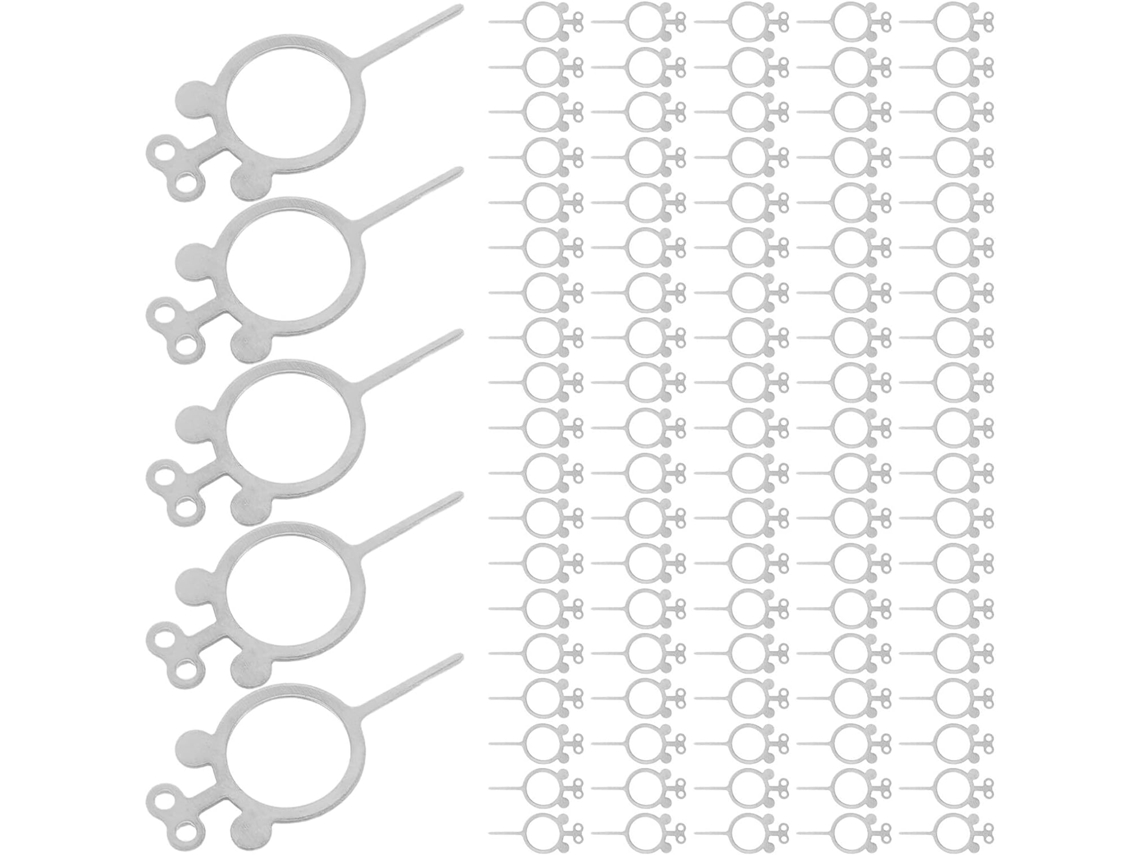 Conjunto de 400 Peças de Ferramentas Metálicas para Ejeção de Cartões Sim, Extrator Compatível com Celulares. SFUSHOS