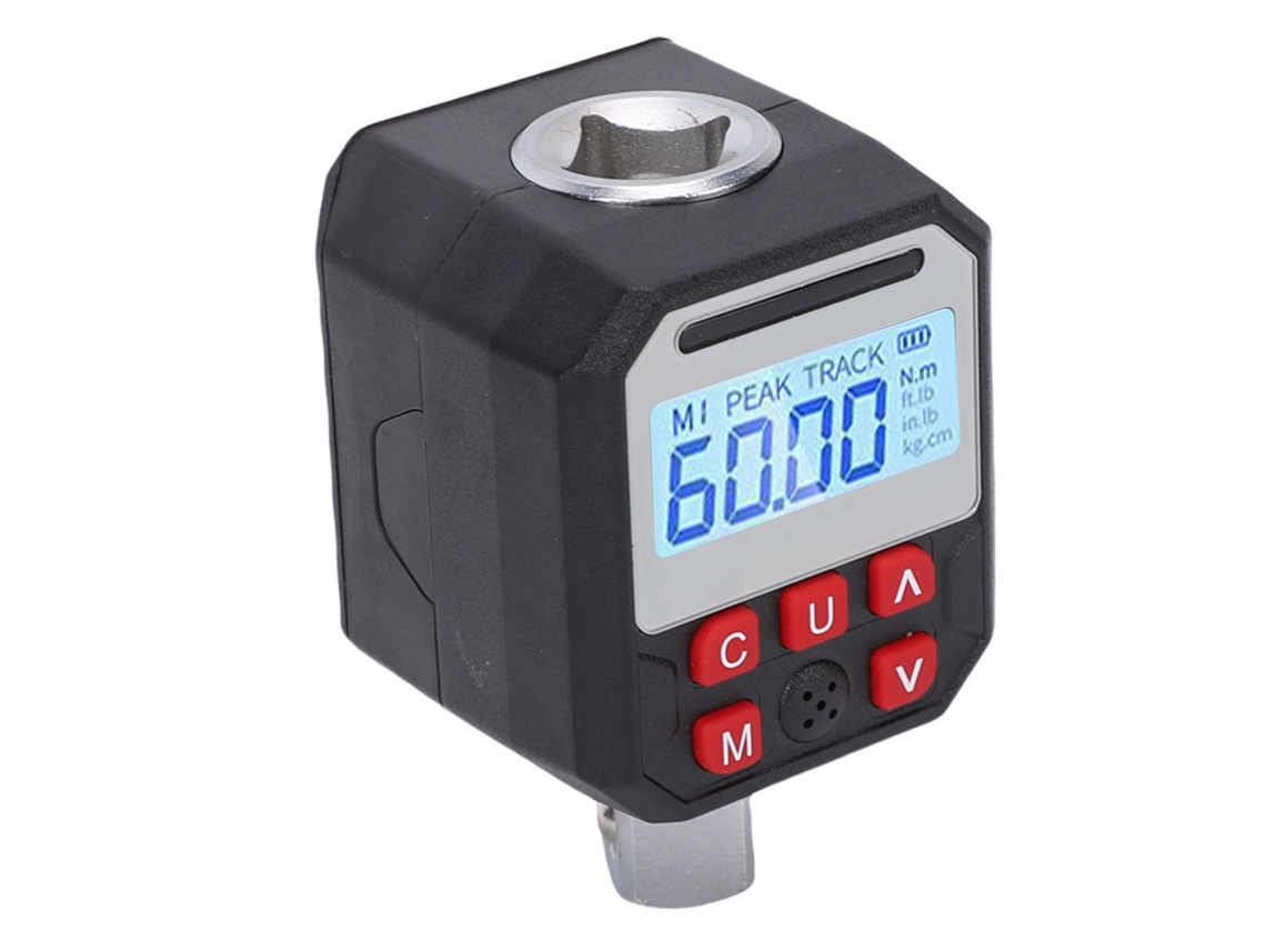 Adaptador De Torque Digital Headerbs 1/2", Faixa Exibição 3 A 60 Nm,