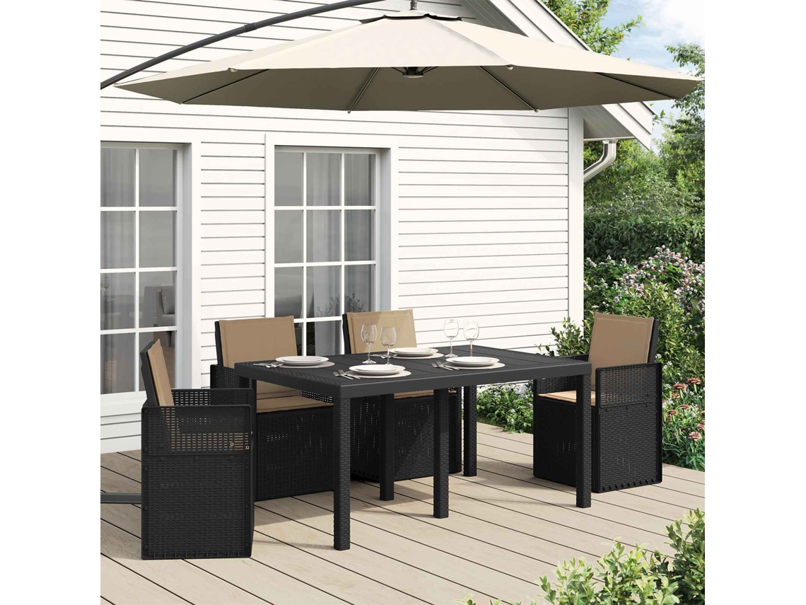 Vidaxl Almofadas De Assento E Costas 4 Pcs Cinzento-acastanhado