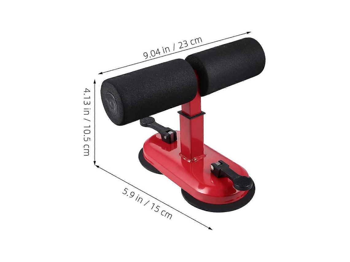 Aparelho para Exercícios Abdominais Belly Roll Equipment, Auxiliar no Treinamento Dos Músculos Abdominais, Vermelho. TAISHENGDA