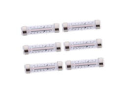 Lurelia Termo-higrómetro Com Sensor, 6 Unidades, Para Frigorífico E Congelador, Alta Precisão, Visor Fácil Leitura, Medição De Humidade