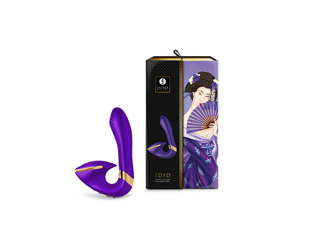 Shunga - Massajador Íntimo Soyo Roxo -