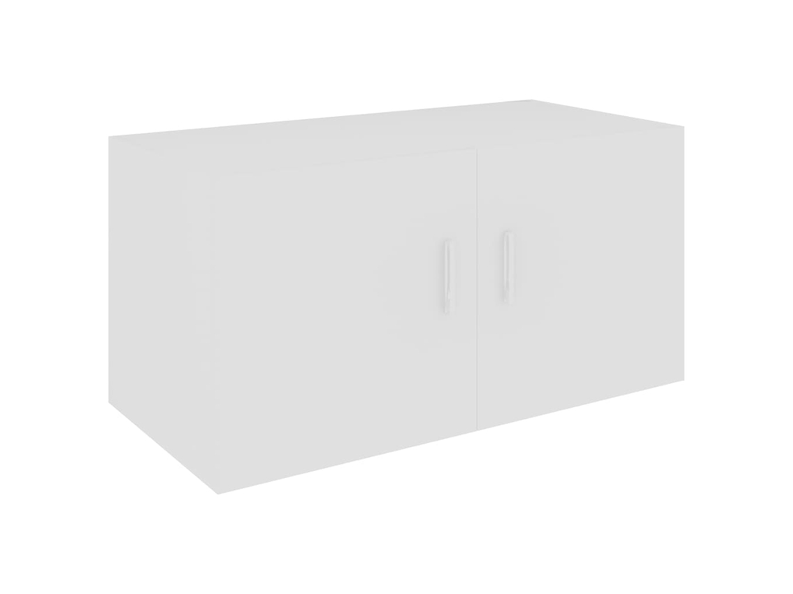 Wall Mounted Cabinet, Wall Mounted Cabinets Vidaxl Branco Madeira Processada (n/a)