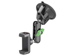Suporte Ajustável De 360° Para Painel E Para-brisa Com Ventosa Forte, Suporte Magnético Universal Para Telefone De Carro (preto)
