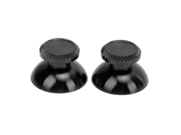 Aetheria 2pcs Palancas Analógicas Metálicas de Alumínio para Controle de Console Portátil Preto