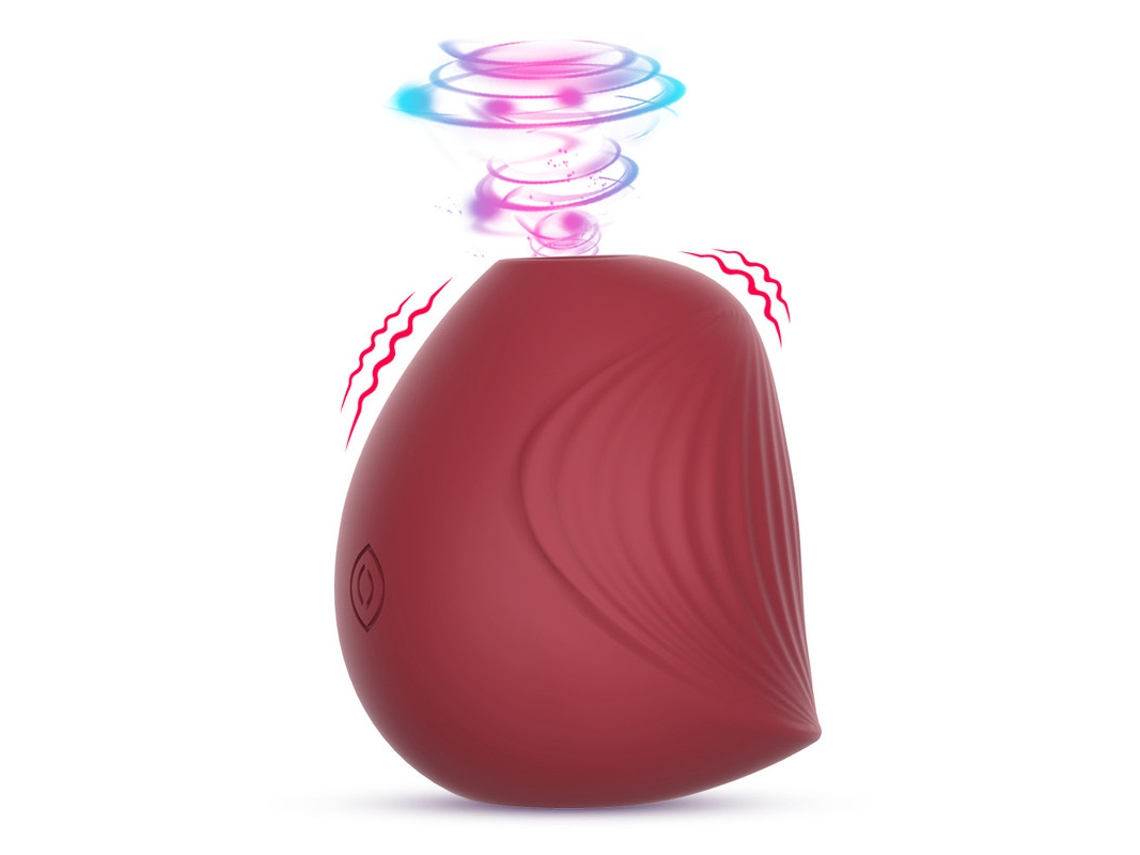 Mini Vibrador De Massagem De Suco Para Mulheres (vermelho) Yizhood