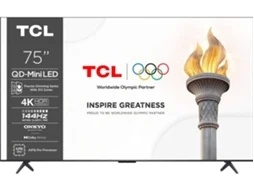 TV TCL 75C6K (Outlet Grade A - MiniLed - 75'' - 189 cm - 4K Ultra HD - Smart TV)