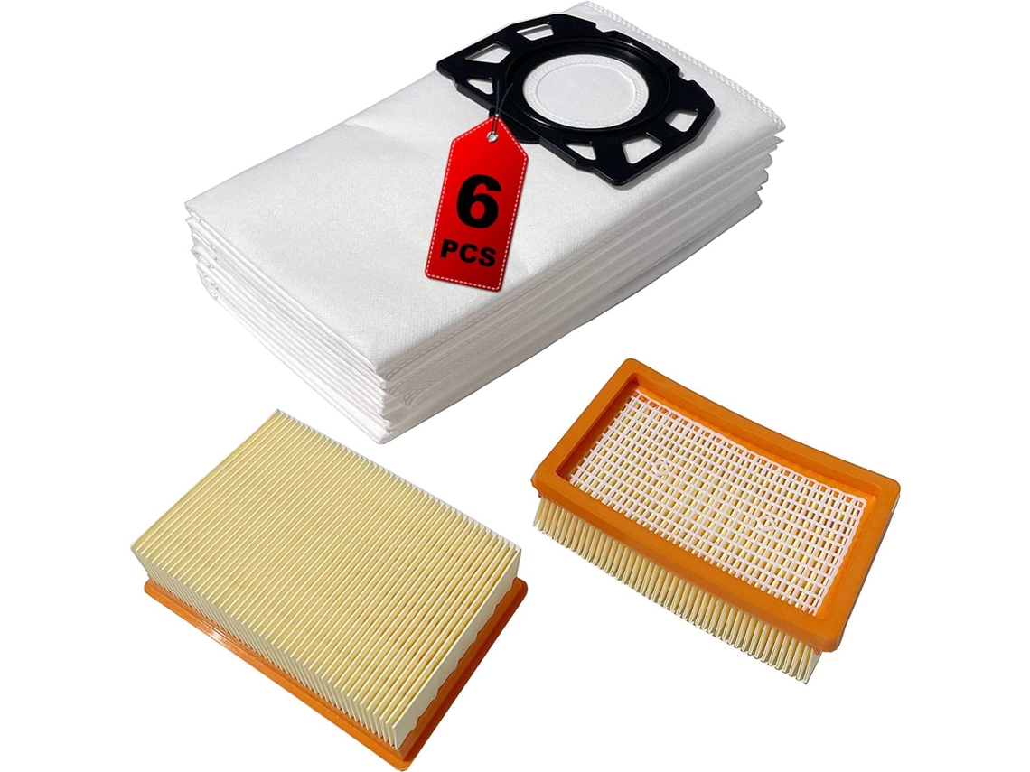 Filtro de bolsa para Karcher WD4 WD5 WD6 P WD5 P WD6 P Premium MV4 MV5 MV6
