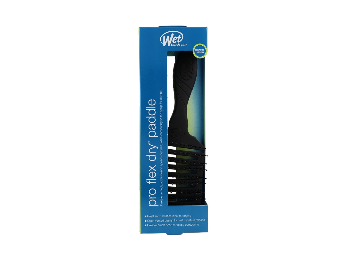 Escova Wet Brush Pro Pro Flex Dry Paddle Preto