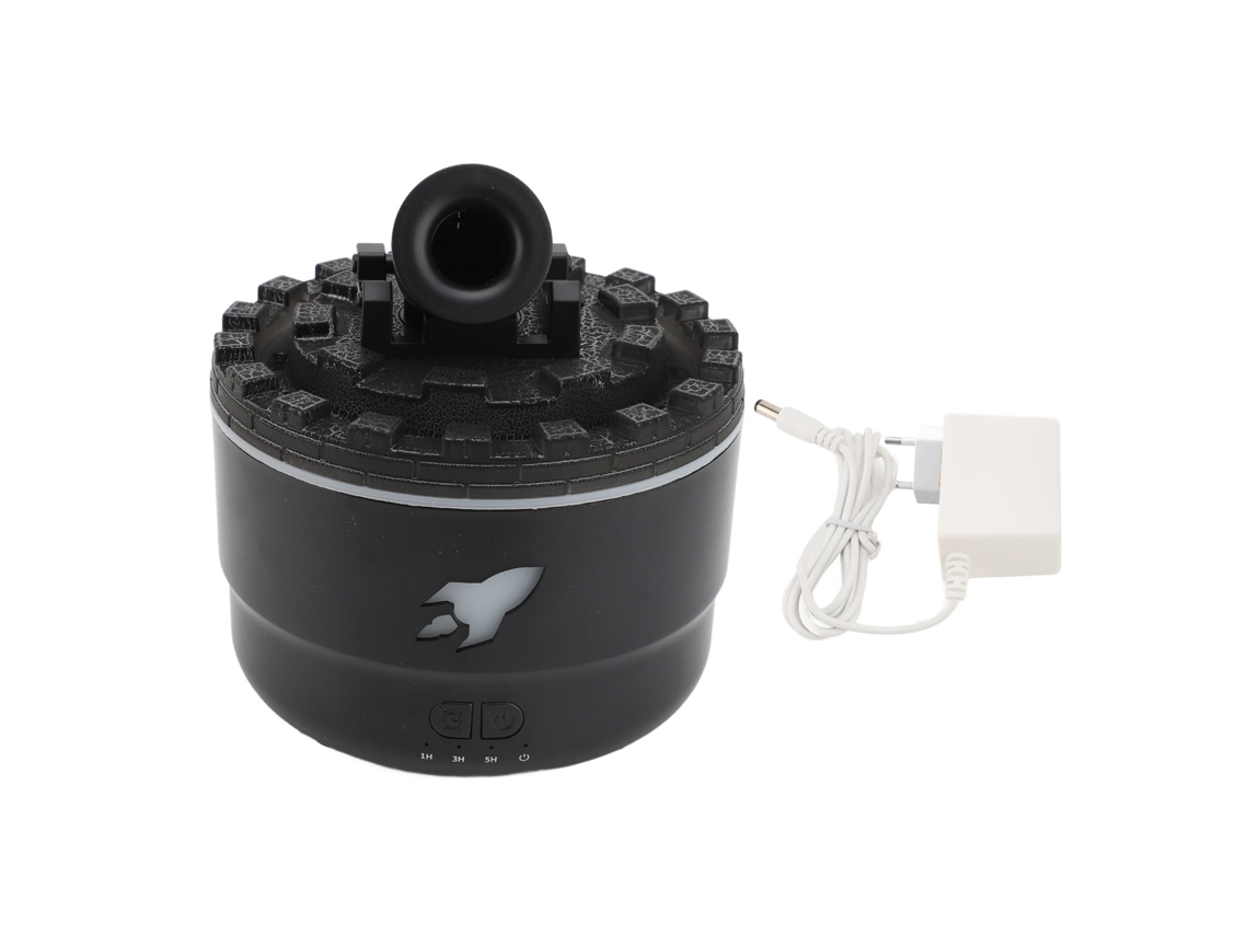 Difusor de óleos essenciais 300ml névoa fria 7 luzes 4 temporizadores silencioso EU plug S/MARCA