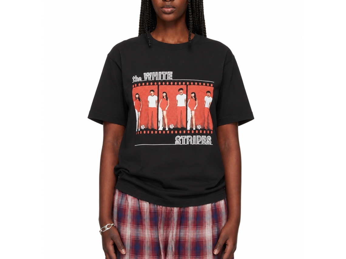 The White Stripes Film Strip T-shirt Classic Unisex Adults Size:xl