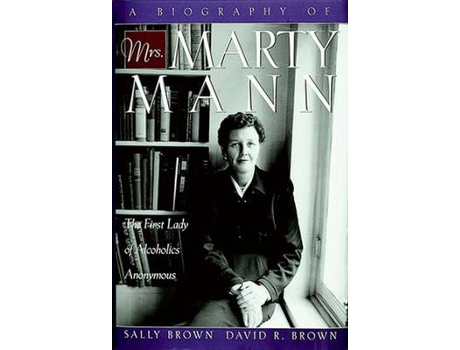 Livro a biography of mrs. marty mann de sally brown (inglês)