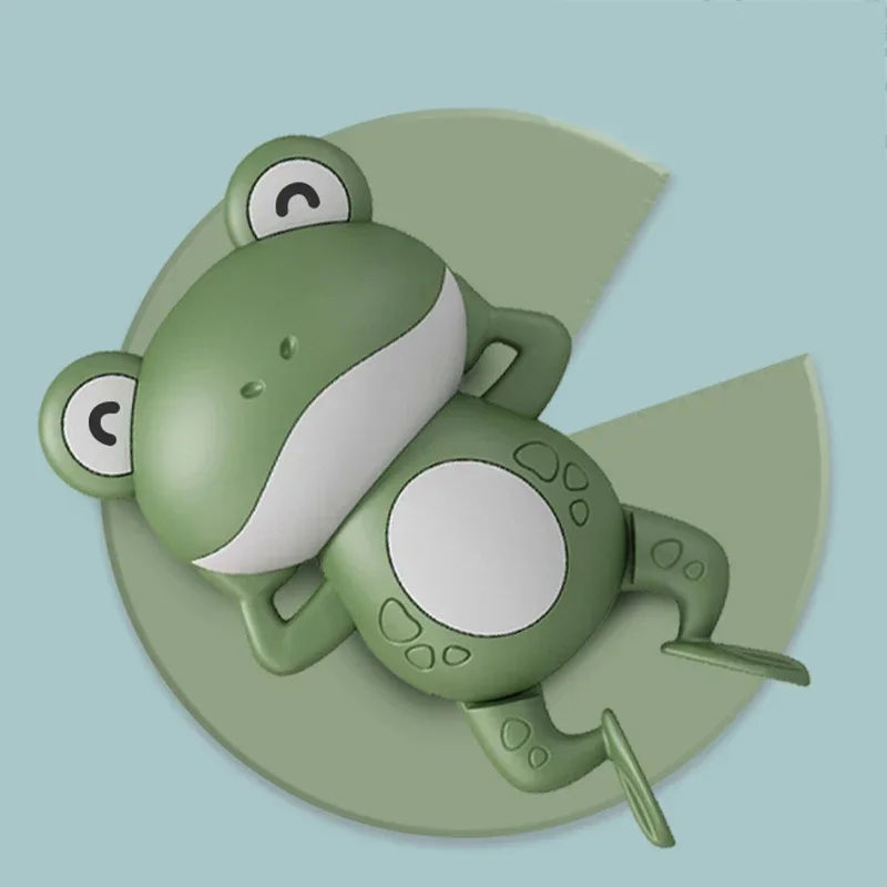 Brinquedo de Banho Infantil para Bebê MDUG (sapo Verde)