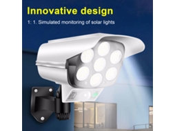 Luminária de Rattan Solar Led S/MARCA