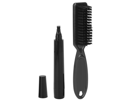 Cikonielf Pincel para barba Caneta para bigode Resistente ao suor e à água Lápis para barba Limpeza de longa duração CIKONIELF