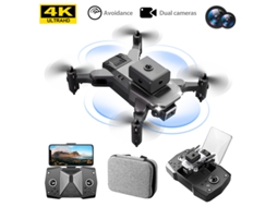 Mini Drone de Prevenção de Obstáculos Ky912 4K Duração Da Bateria: 12 Min Preto