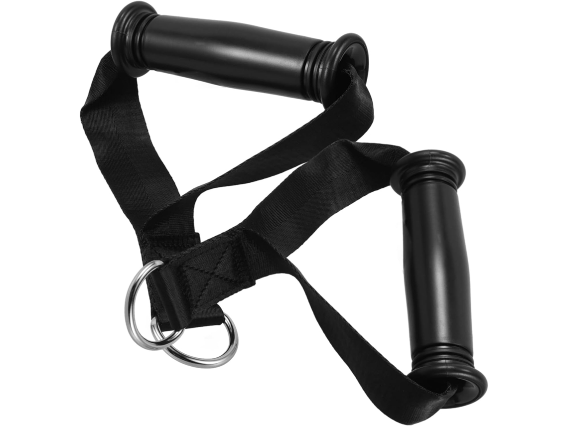 Conjunto de 2 alças de plástico para máquinas de cabo e halteres, S/MARCA