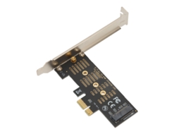 Aetheria adaptador M.2 Pcie X1 para Ssd Nvme 4.0 3.0 2.0 Placa Riser Compatível com Windows Linux