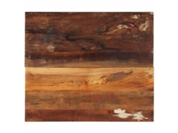 Vidaxl Tampo Mesa Retangular 60x70cm 15-16mm Madeira Recuper. Maciça