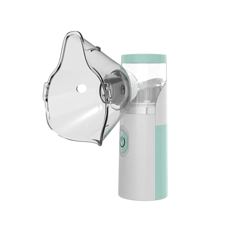 (verde) Nebulizador De Malha Portátil Para Asma, Umidificador Para Nebulização