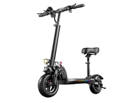 Scooter Elétrica Para Adultos Emoko Hvd 3 800w Com Assento, Pneus De 10 Polegadas, Velocidade Máxima De 50 Km/h, Autonomia De 50 Km