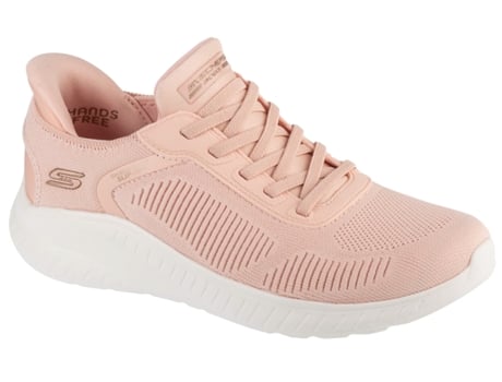 Botas De Mulher Para Desporto Skechers Slip Ins Bobs Squad Chaos Current Muse Rede Rosa (40)