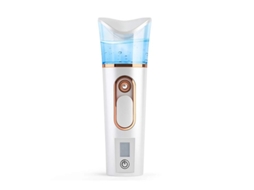 Pulverizador Nano Mist Prático Com Testador De Umidade Do Analisador De Pele Extensões De Cílios De Atomização Facial Portátil Steamer Mist Yizhood