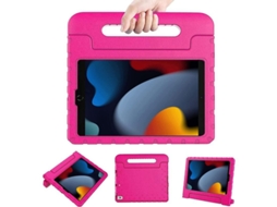 Capa para iPad 9ª/8ª/7ª geração, 10.2 polegadas, infantil, com manopla e suporte S/MARCA