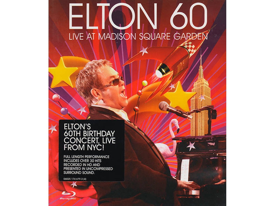 Blu-ray Elton John - Elton 60: Live At Madison Square Garden
