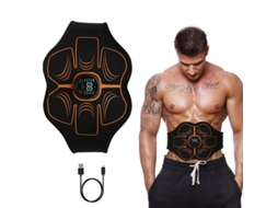 Mdug Estimulador Elétrico De Músculos Abdominais Ems Massageador Com Carregamento Usb Para Emagrecimento E Condicionamento Físico Em Casa