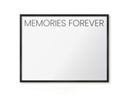 Magnetic Glass Board Memories Forever For The Hall Espelharte (80x60 Cm)