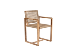Cadeira De Jantar Dkd Home Decor Natural 54 X 53 X 83 Cm