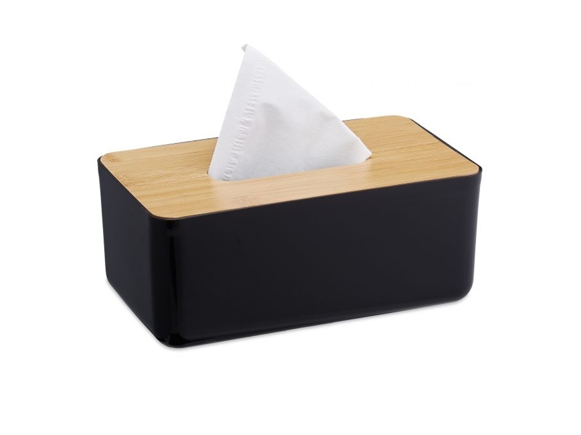 Caixa Cosmética Para Lenços De Papel Com Tampa De Madeira B2x