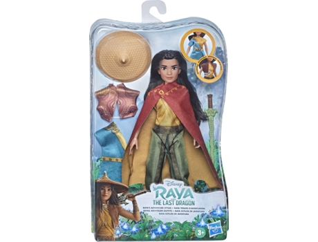 Boneca  Raya Estilos de Aventura (Idade Mínima: 3 anos)