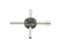 Chave Universal LAXISCREED 4 Vias Verde 4 8mm