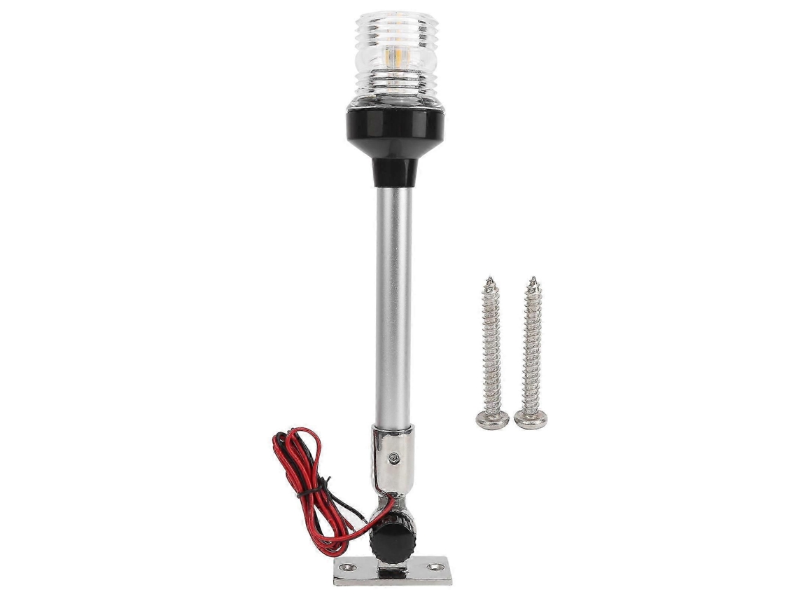 Luz De Navegação Led Redonda De 12 Polegadas Para Sinalização Marítima, Iluminação De 360 Graus Para Barcos E Iates