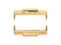 Conector Pulseira Relógio 22mm Metal Para Fit 2 Ouro 2 Unidades