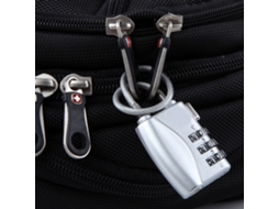 Cadeado Tsa Mini para Bagagem Seguro Combinável Resistente para Mala Valise e Ginásio