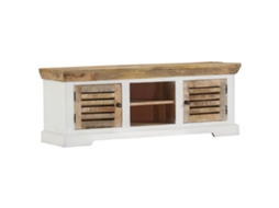 Tv Cabinet, Tv Cabinets Vidaxl Marrom Madeira (110 X 30 X 40 Cm)