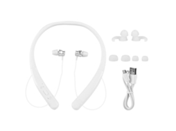 Fones Bluetooth LAXISCREED Jr g6 Esportivos Brancos