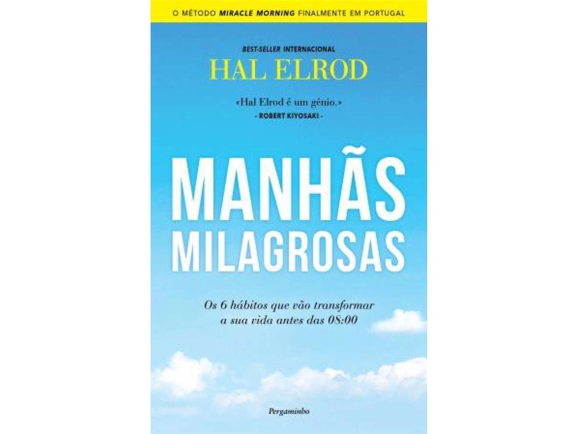 Livro Manhãs Milagrosas de Hal Elrod (Português)